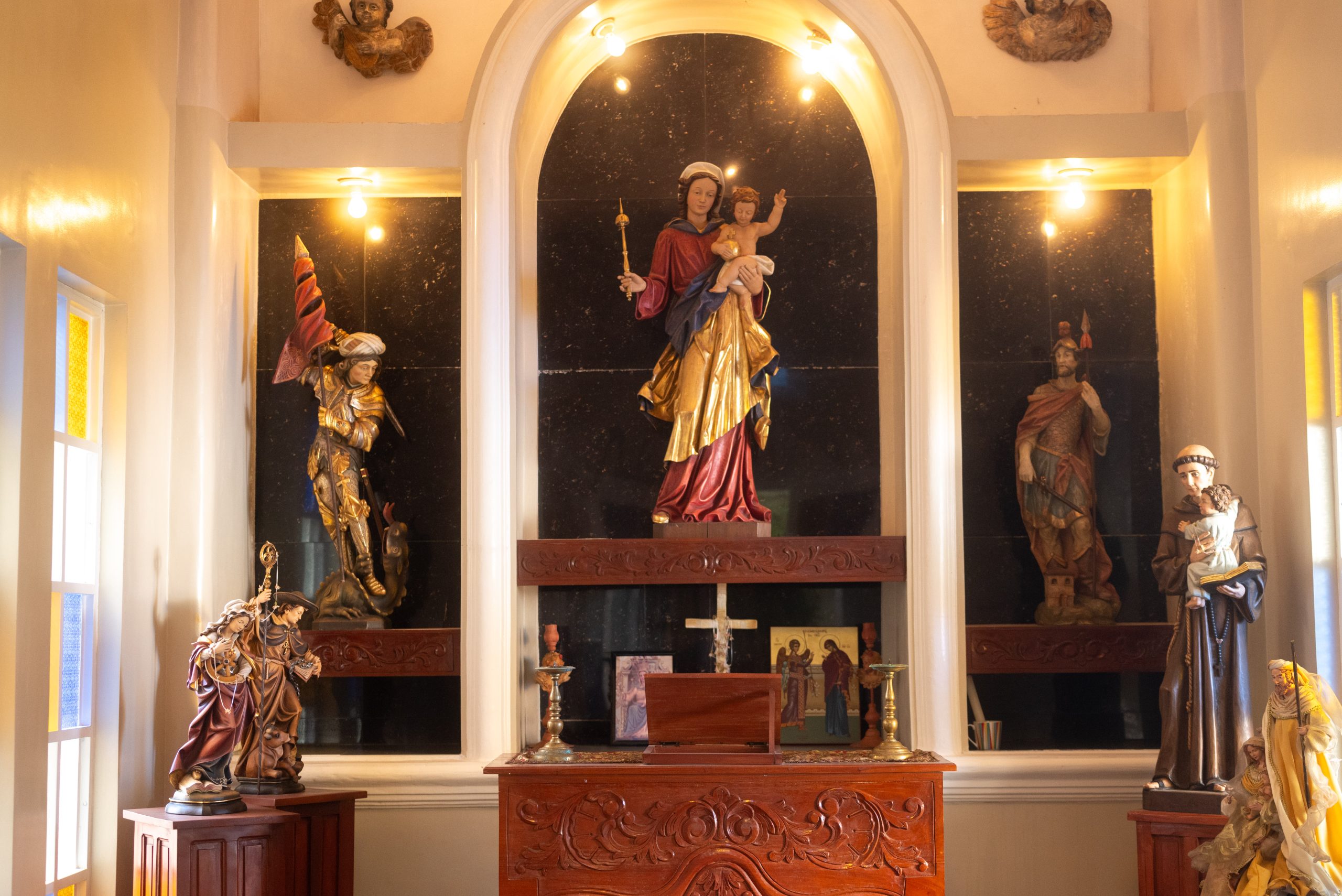 Chapel interior at The Constantino Aurora Isabela