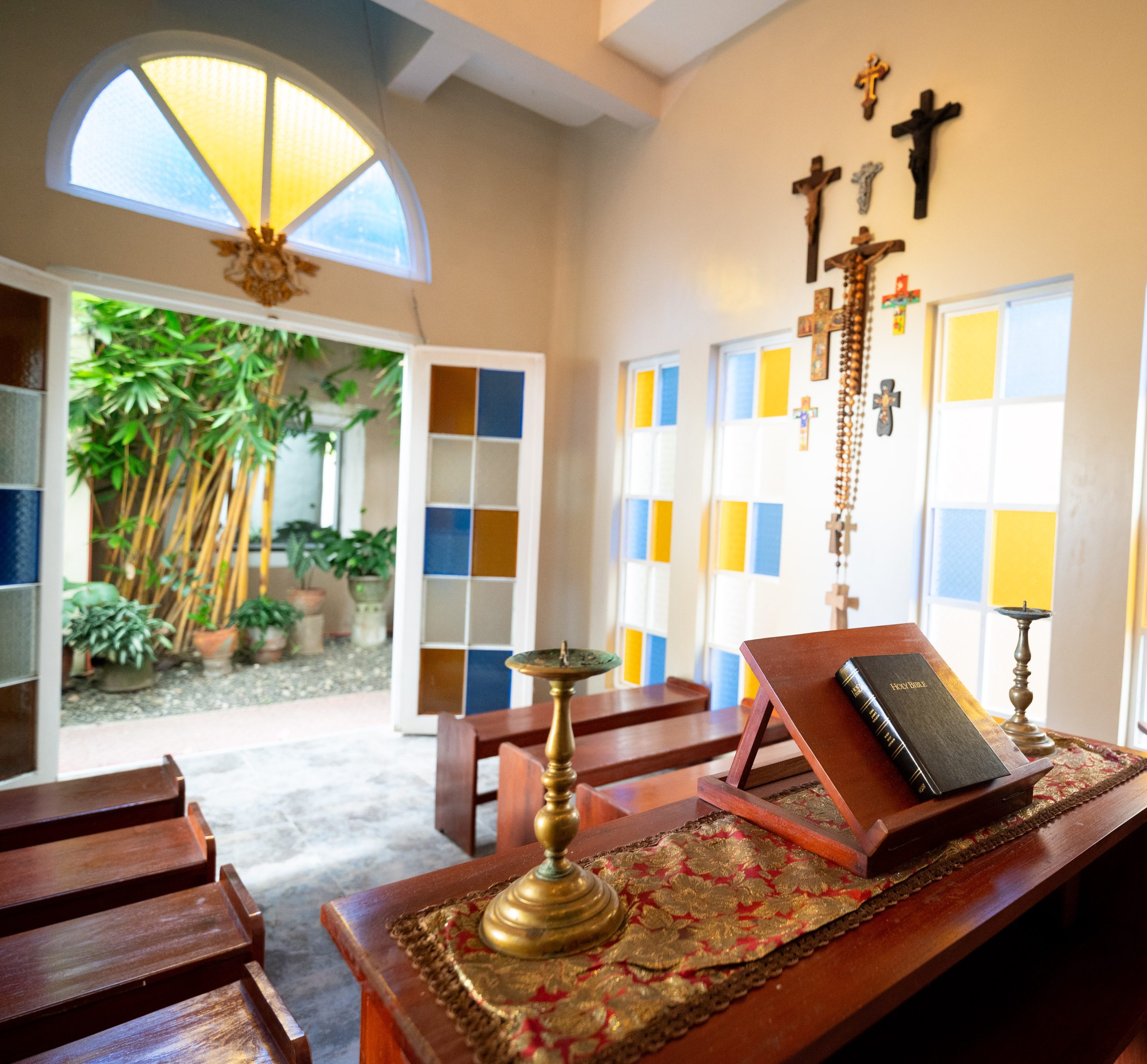 Chapel interior at The Constantino Aurora Isabela