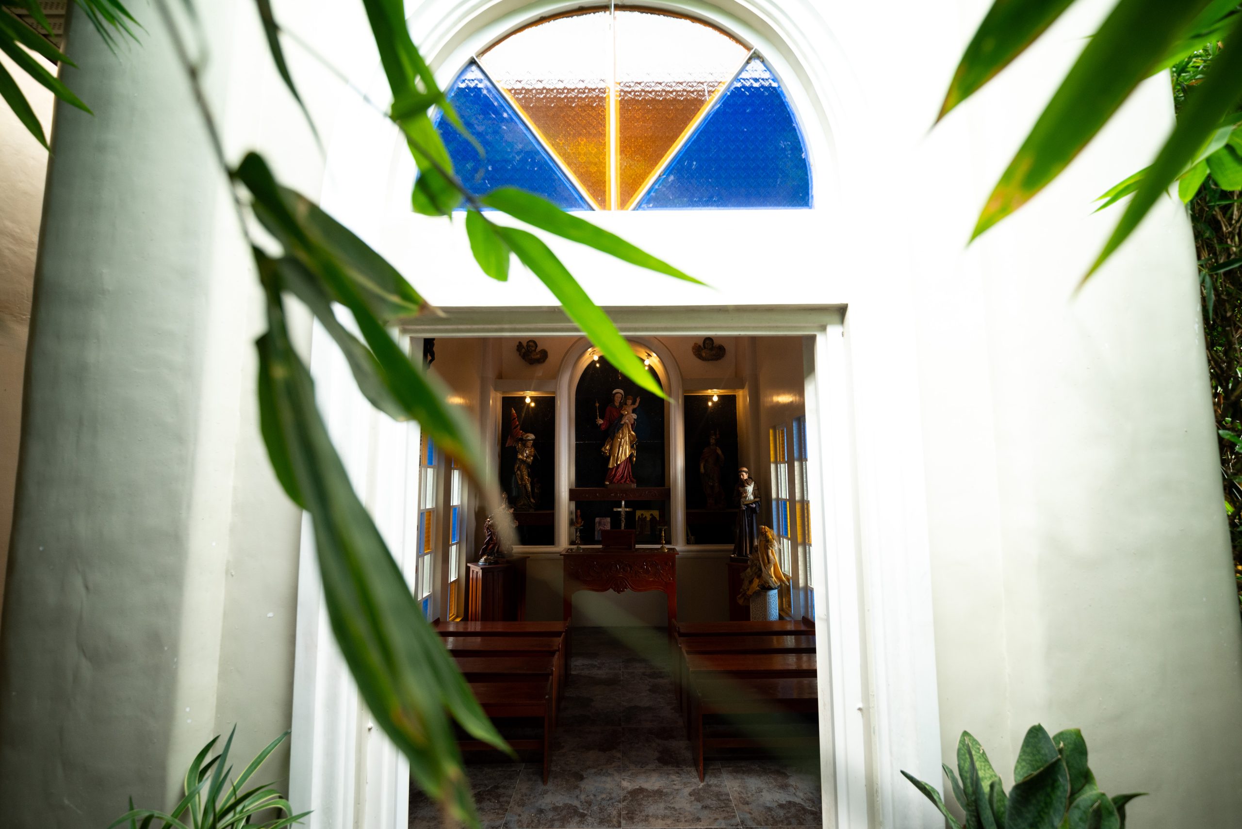 Chapel interior at The Constantino Aurora Isabela