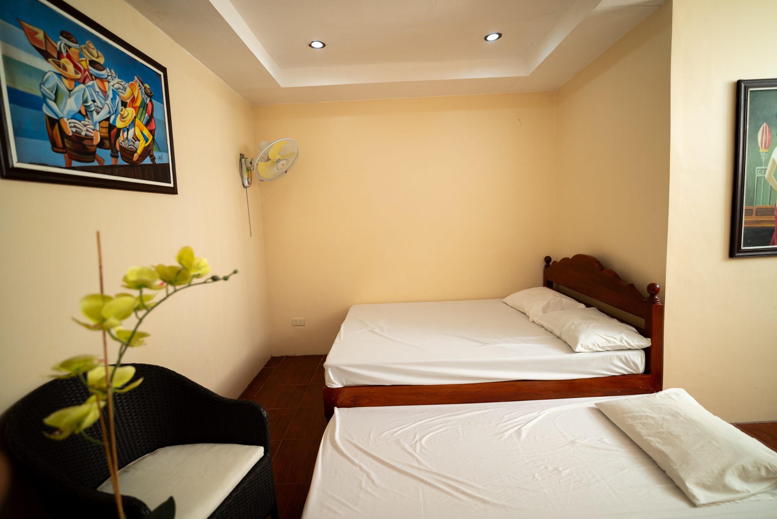 Double Room with queen bed at The Constantino Hotel Aurora Isabela